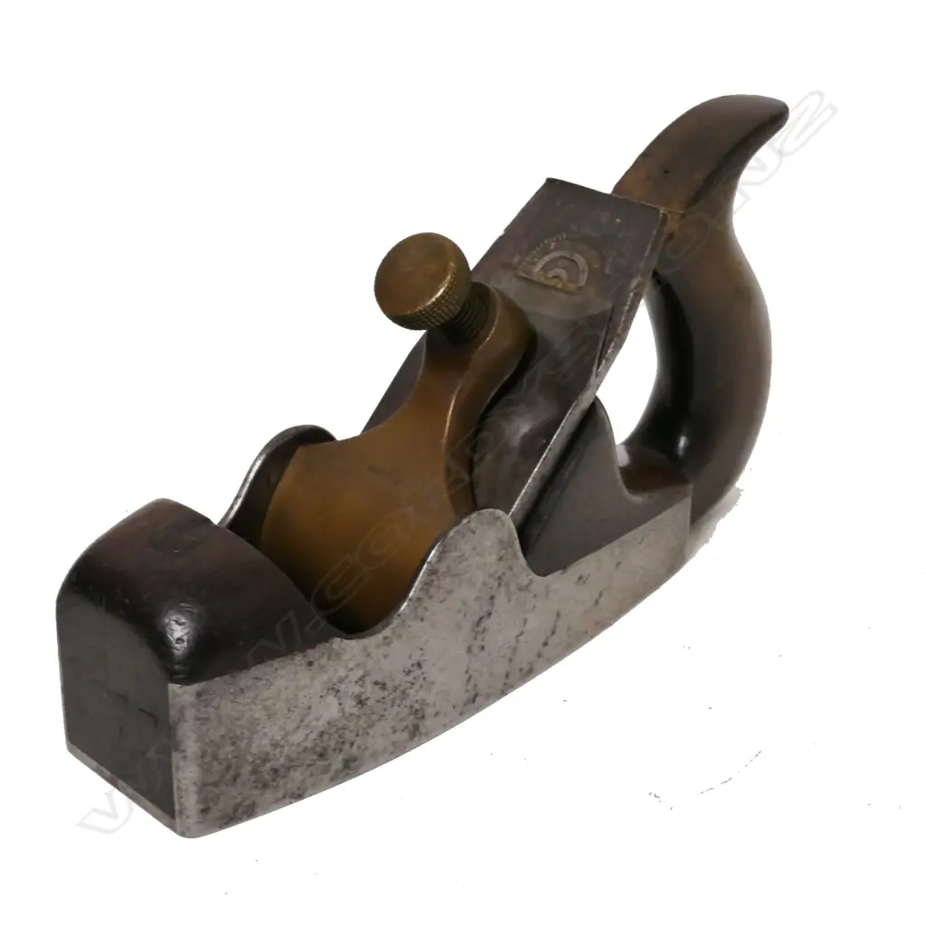 A Spiers rosewood and steel smoothing plane Image 1++