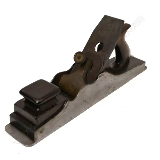 A Matheson rosewood and steel panel plane