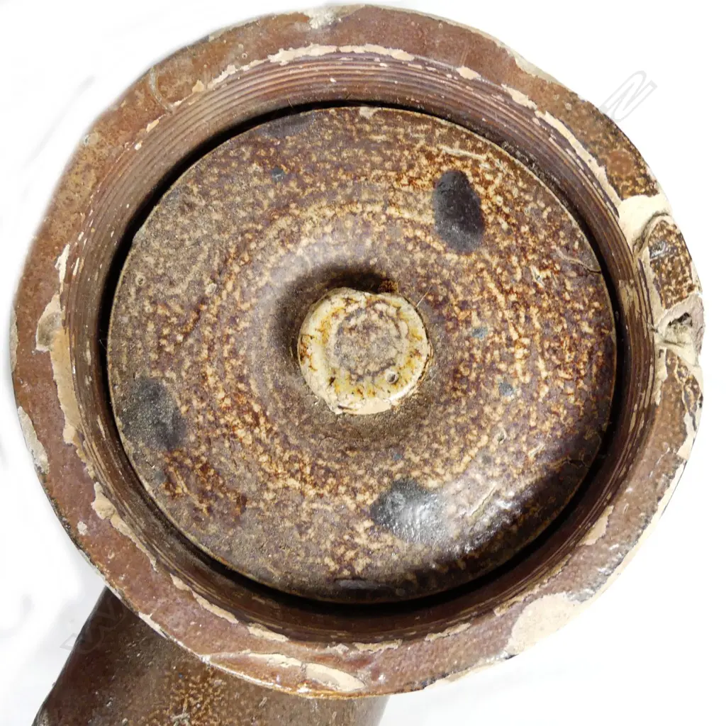 Two colonial salt glazed gully traps Image 1++