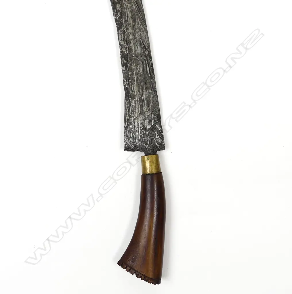A Malay parang knife in scabbard Image 1++