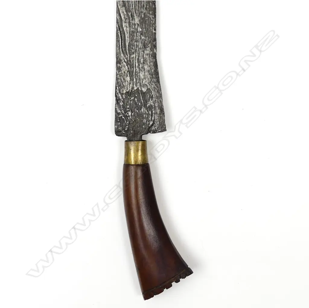 A Malay parang knife in scabbard Image 1++