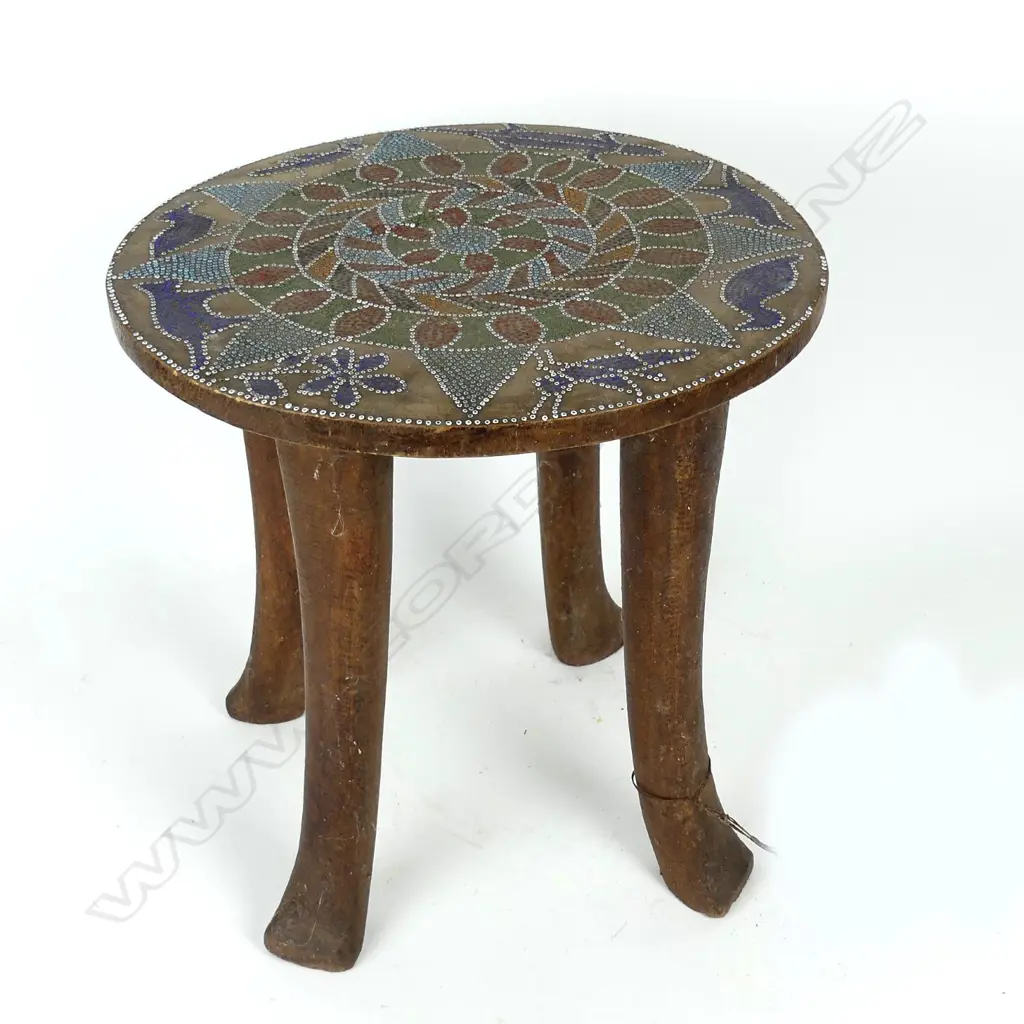 A Kenyan Kamba tribal stool Image 1++