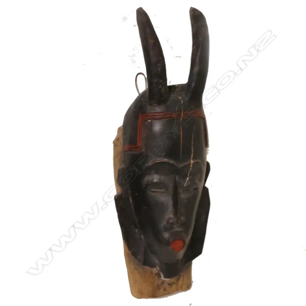 An African Boule tribal mask Image 1++