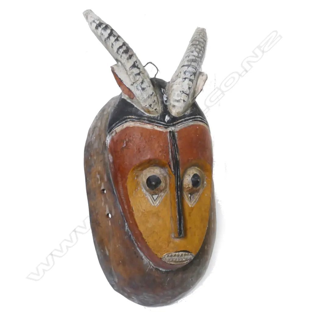 An African Boule tribal mask Image 1++