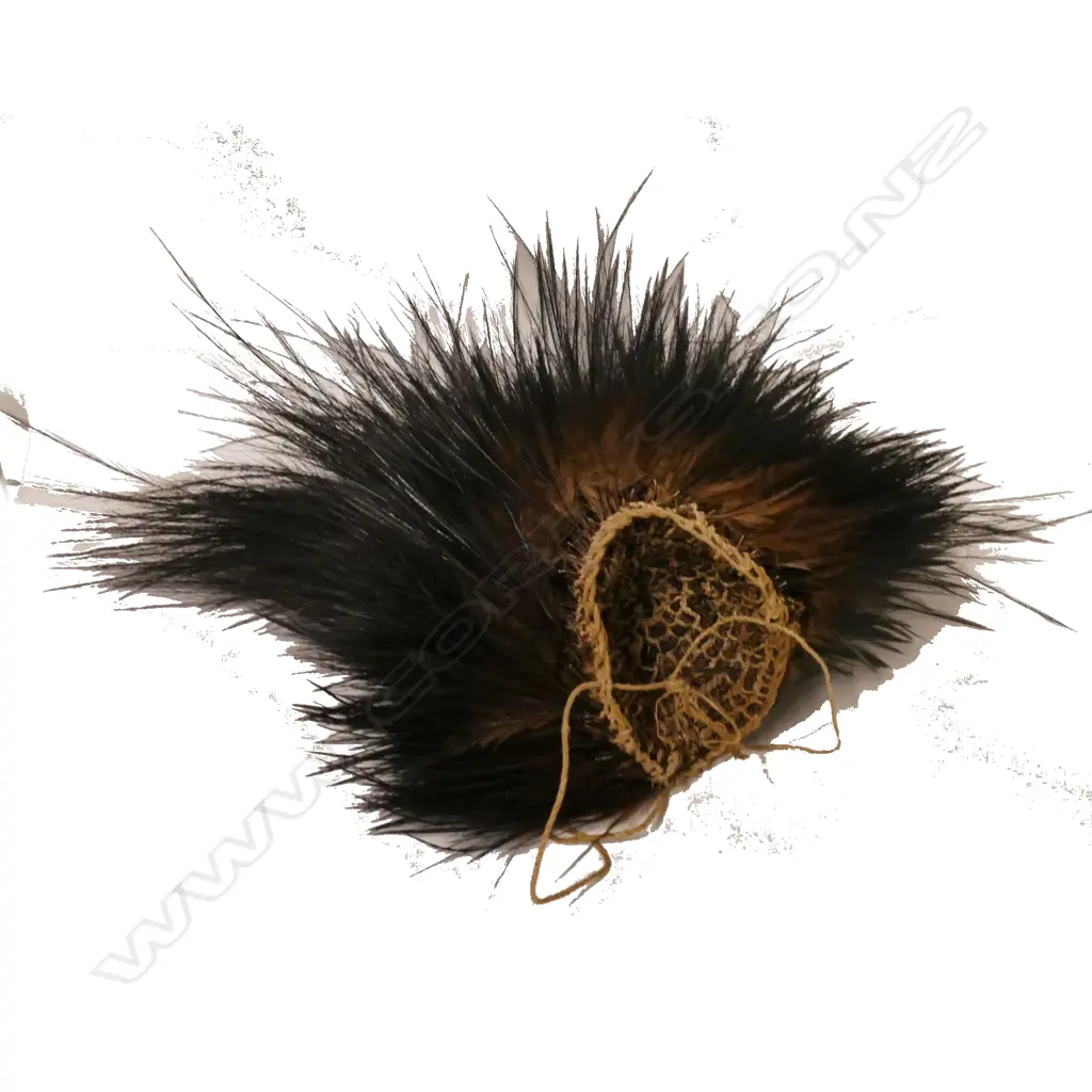 A PNG Sepik region cassowary feather headdress Image 1++