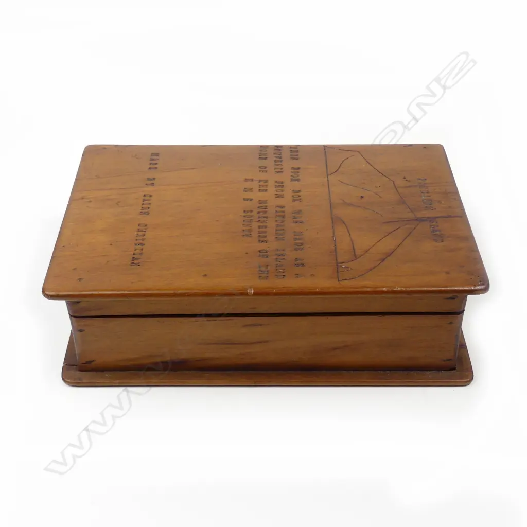 A rare Pitcairn Island book box Image 1++