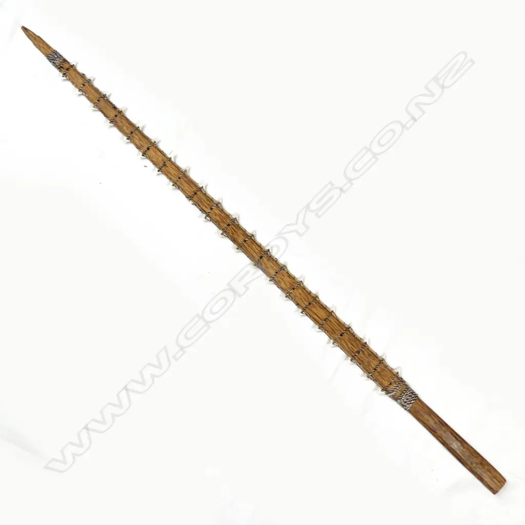 A Kiribati coconut wood sword Image 1++