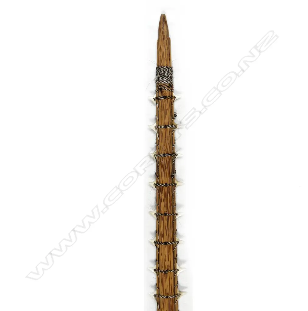 A Kiribati coconut wood sword Image 1++