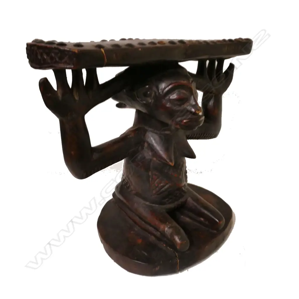 An African Luba-Kasai (Congo DRC) headrest Image 1++
