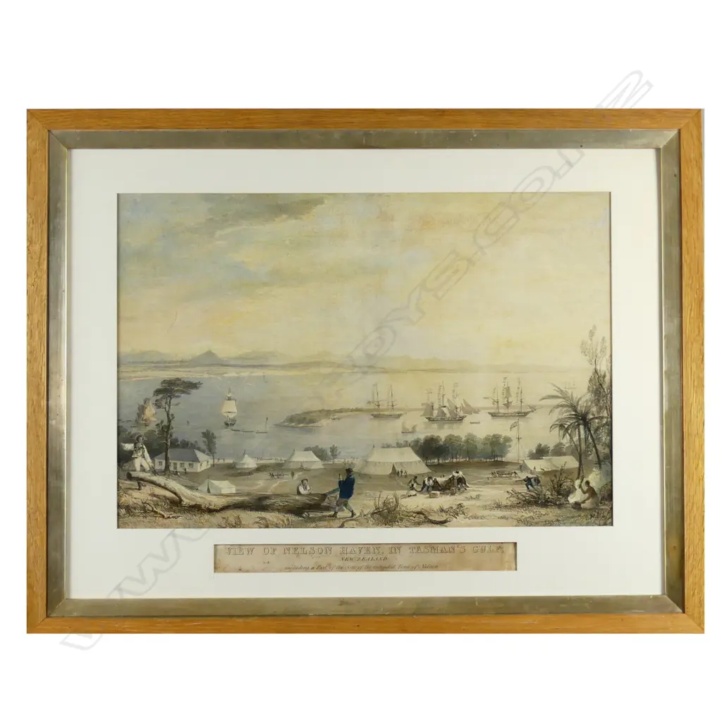 An early NZ print by Charles Heaphy Image 1++