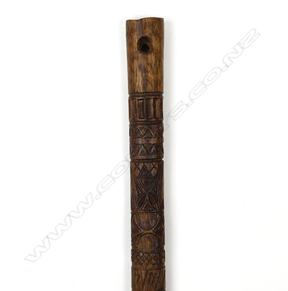 A teak truncheon from the 1913 Great Strike Image 1++