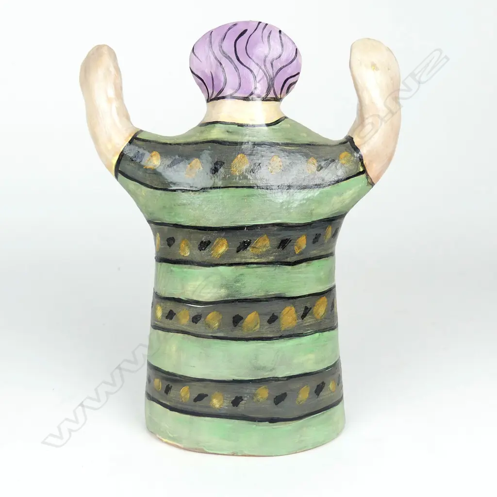 Christine Thacker hand built pottery figure Image 1++