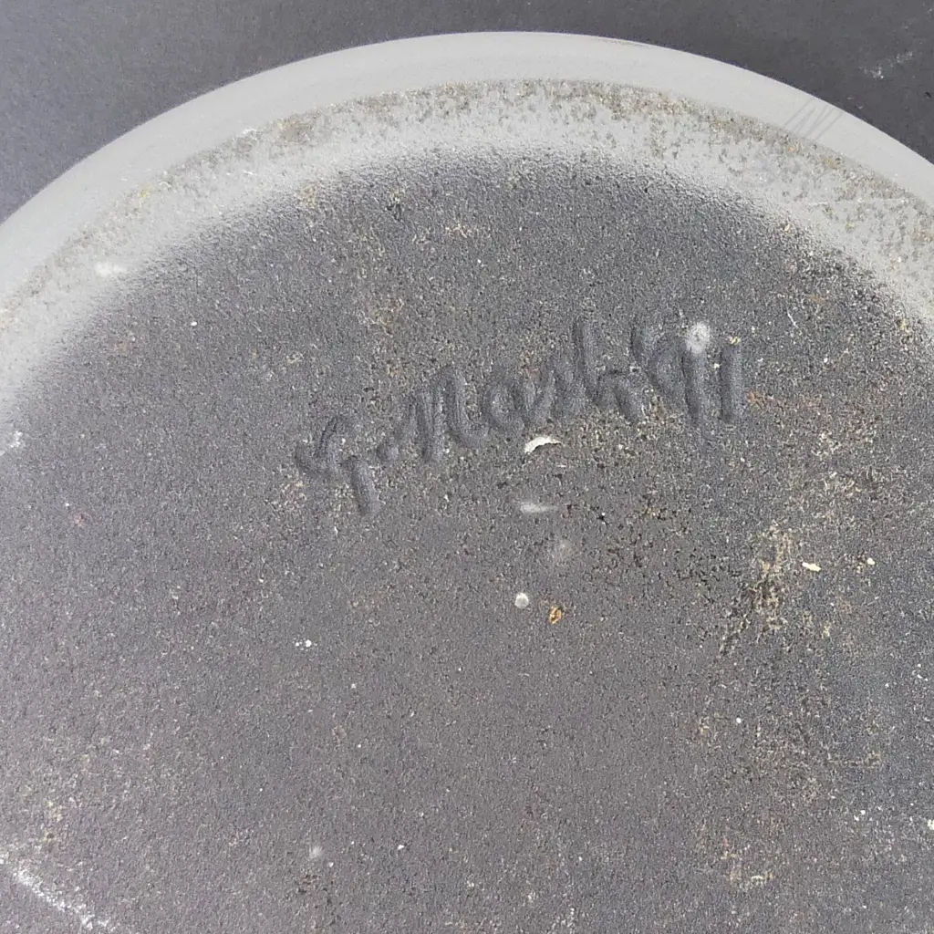 A large Garry Nash dark smoky platter Image 1++