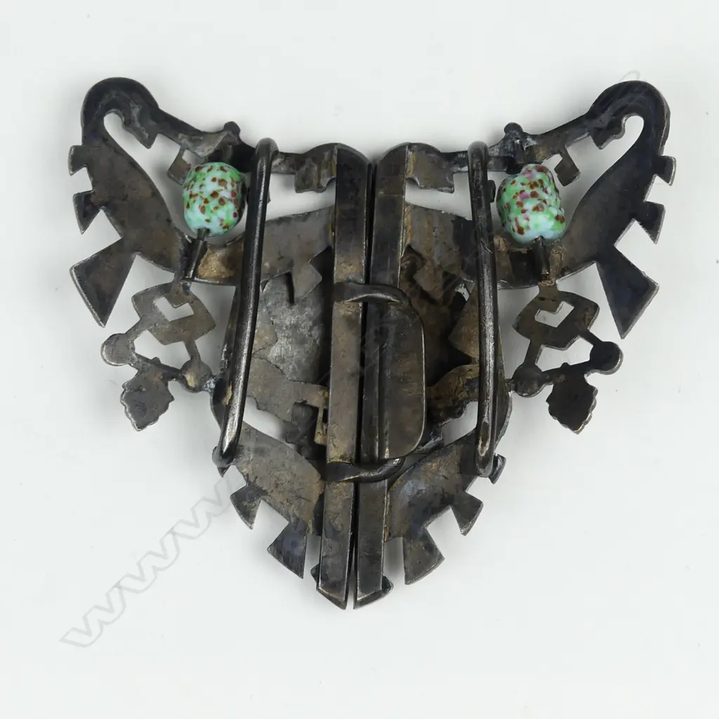 A Belle Epoque two piece belt buckle Image 1++