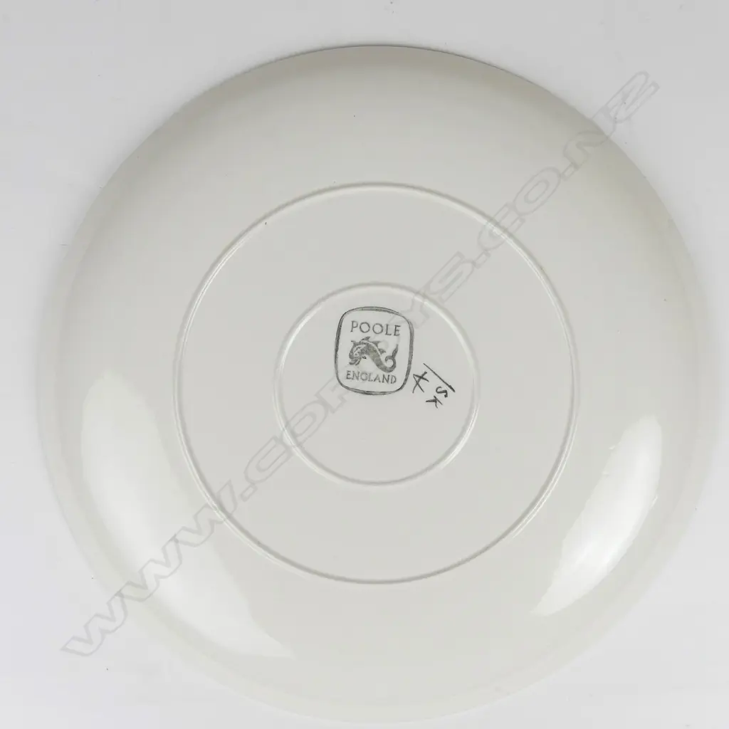 A c.1960 Poole Pottery 'Persian Deer' plate Image 1++