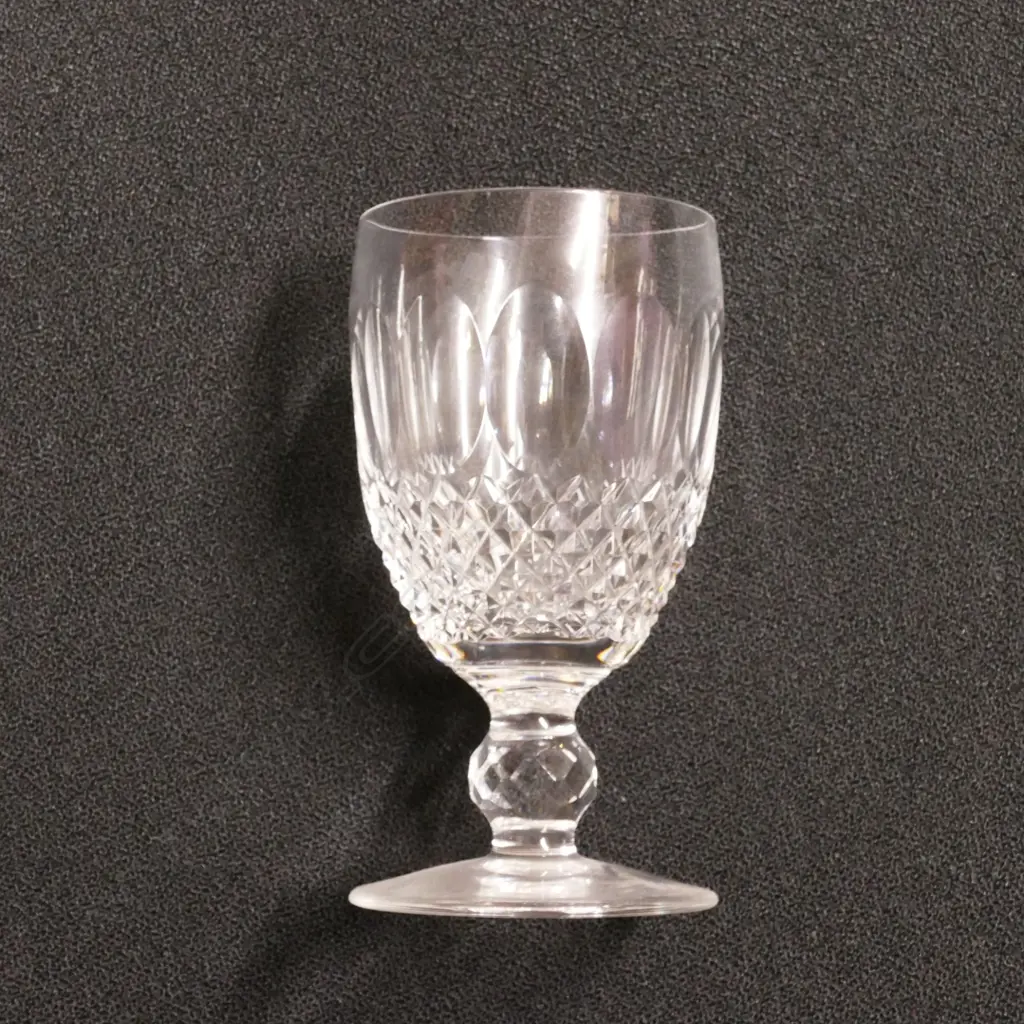 Six Waterford crystal 'Colleen' wine goblets Image 1++