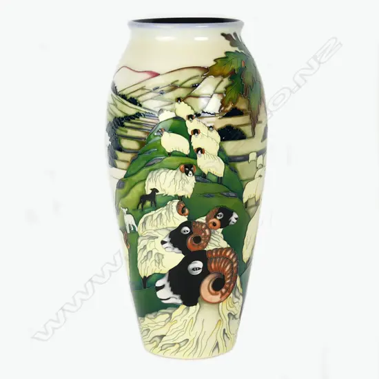 A contemporary Moorcroft vase