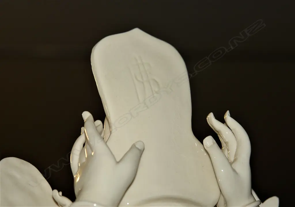 A large blanc-de-chine Kuanyin figure Image 1++