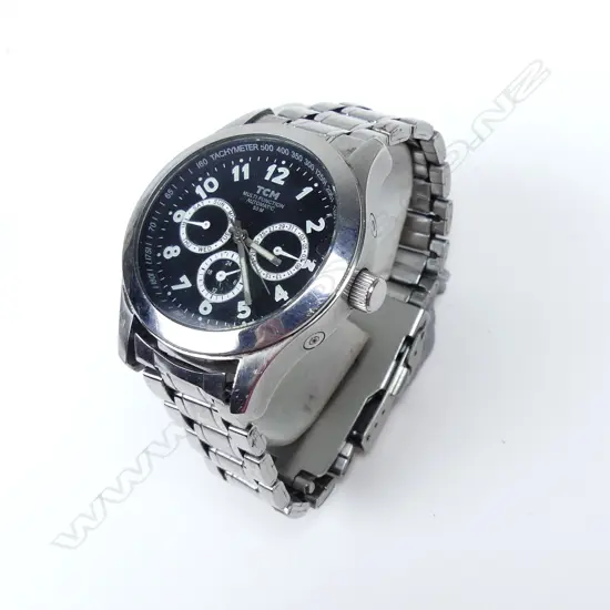 A gent's TCM multifunction automatic 50M wristwatch