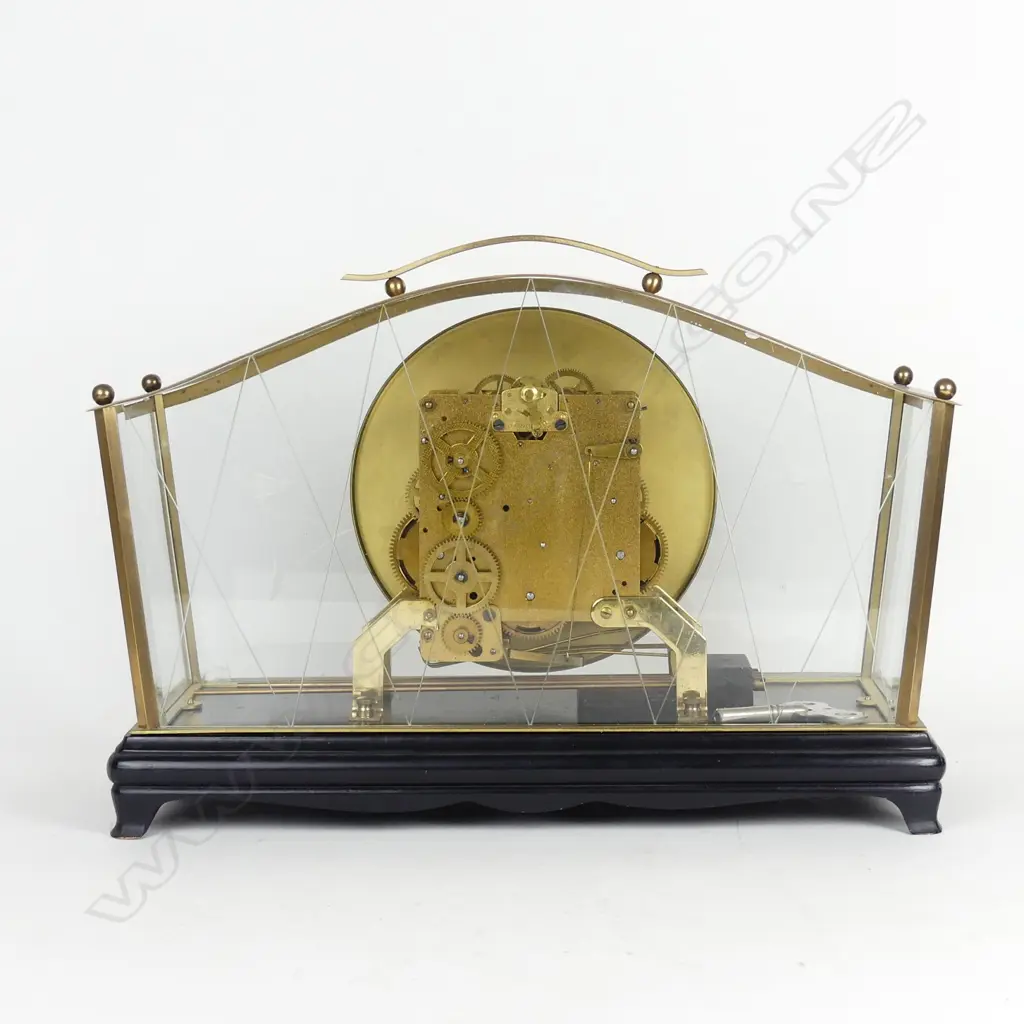 A mid-20thC stylish Reiner striking mantel clock Image 1++