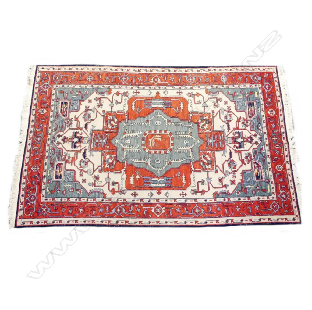 A tribal flat weave rug Image 1++