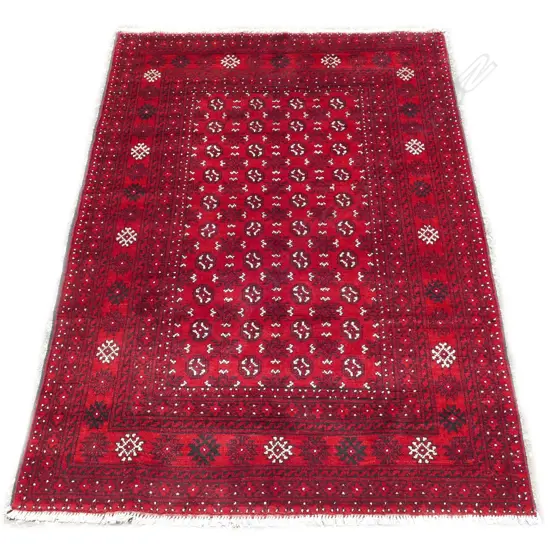 An Afghan Turkoman carpet