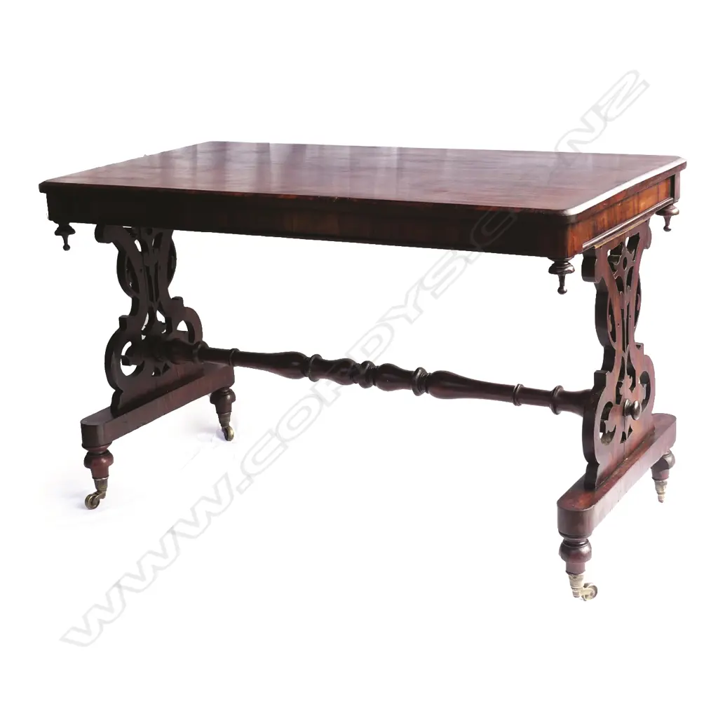A William IV rosewood side table Image 1++