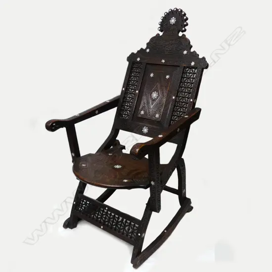 A Syrian folding chair