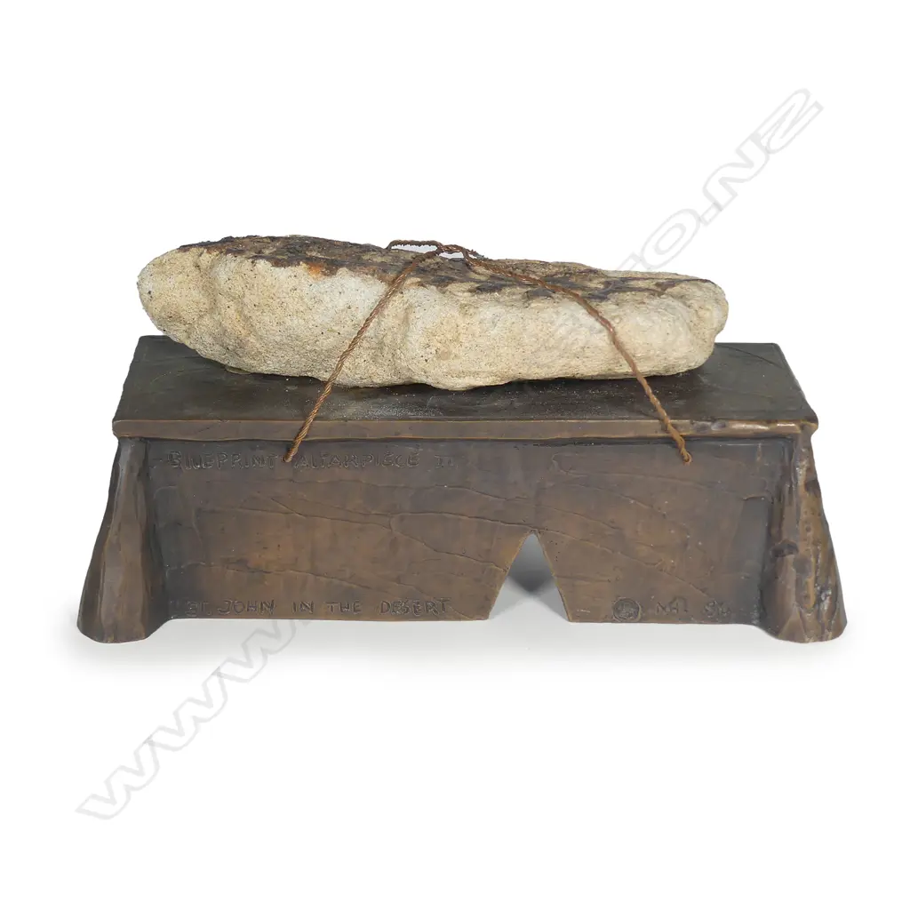 MALCOLM HARRISON BRONZE, BLUEPRINT ALTERPIECE II, 'ST JOHN IN THE DESERT'  1984 Image 1++