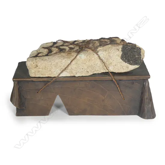 MALCOLM HARRISON BRONZE, BLUEPRINT ALTERPIECE II, 'ST JOHN IN THE DESERT'  1984