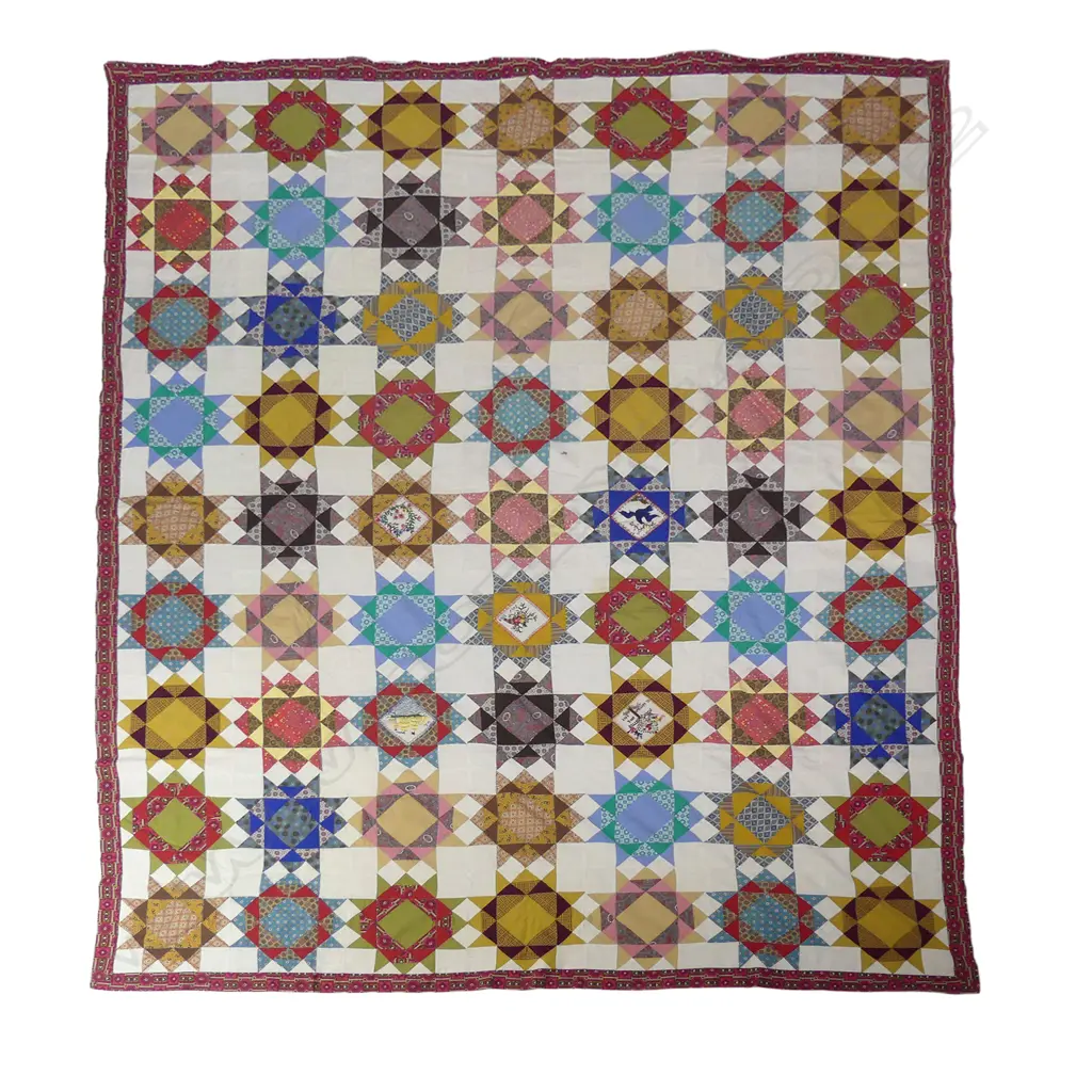 Malcolm Harrison untitled patchwork quilt Image 1++