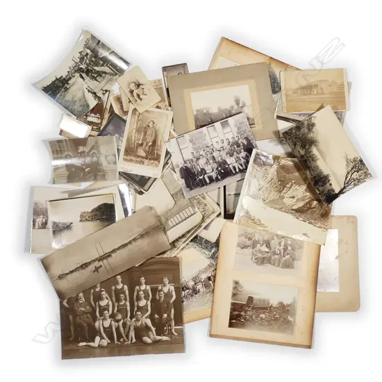 Assorted historical photographs