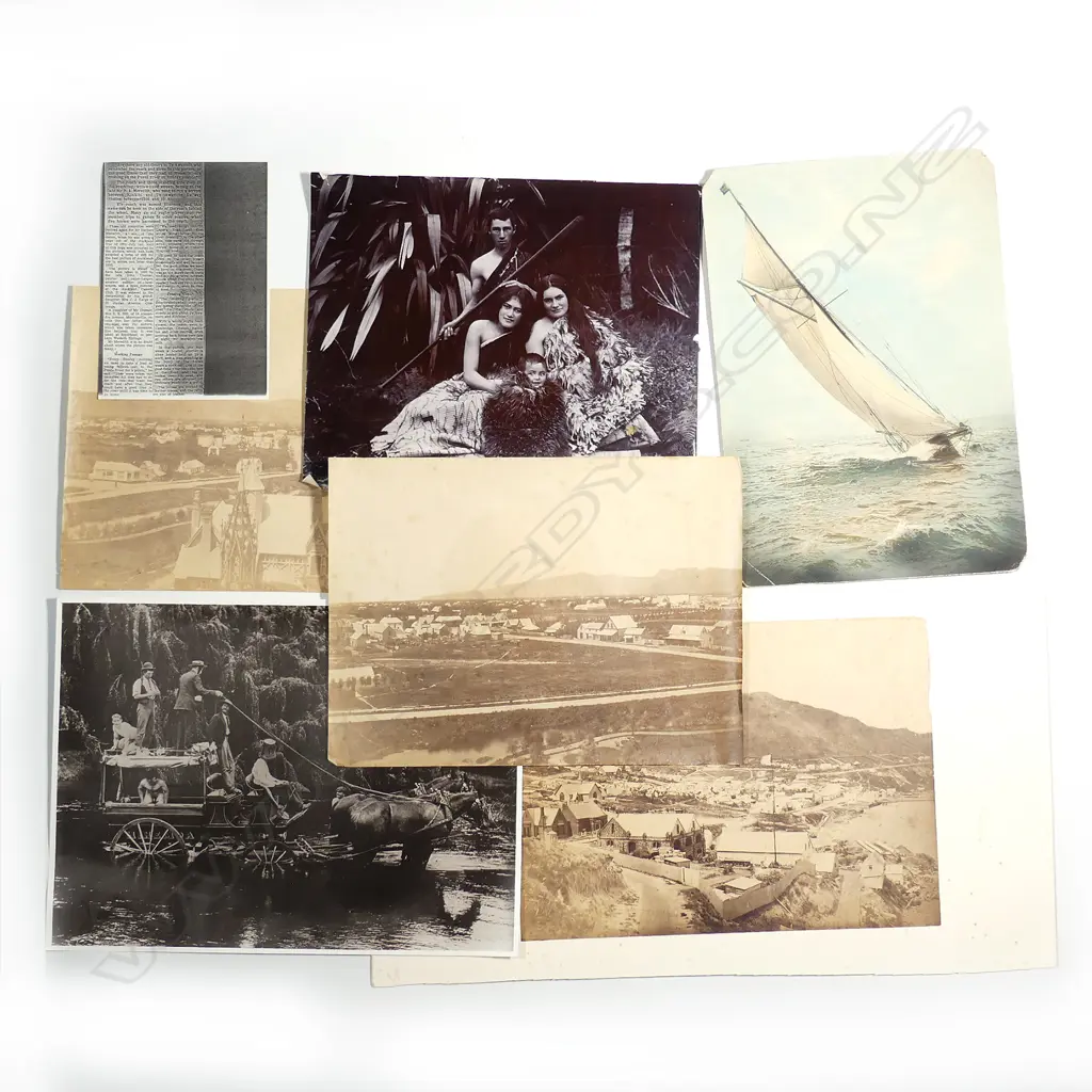Six Large format historical photographs Image 1++
