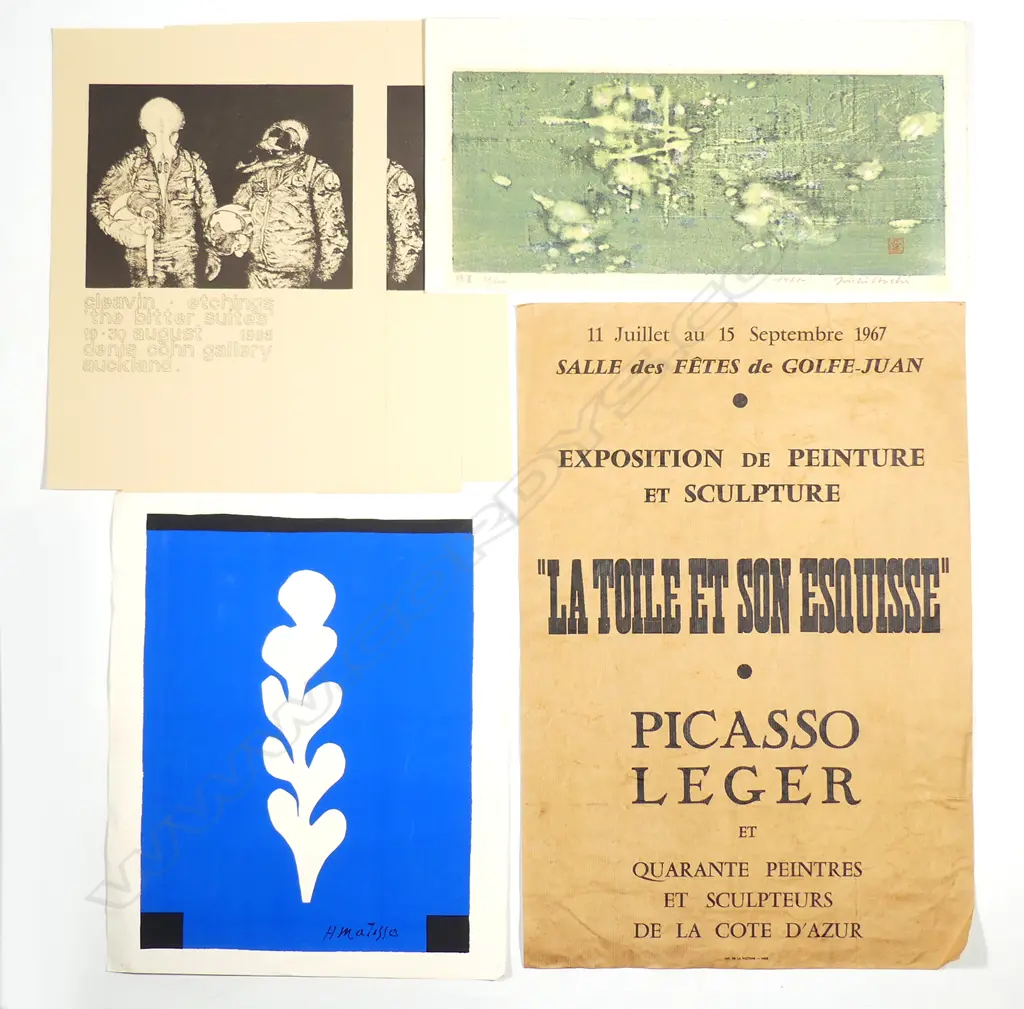 Picasso / Leger Exhibition Poster (1967) Image 1++