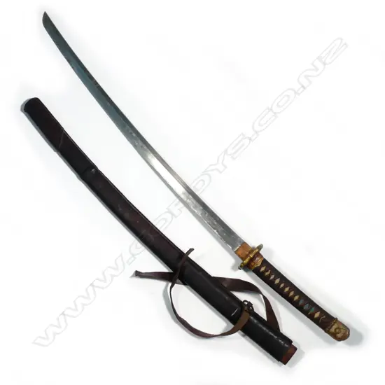 A Japanese WWII katana sword