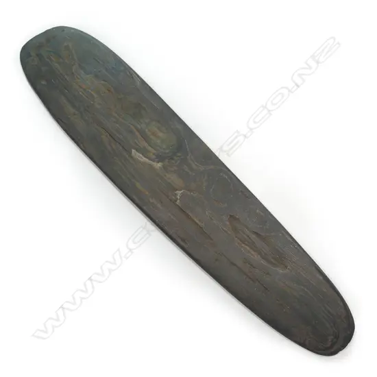 NG West Papua Baliem River stone wealth object (je stone)