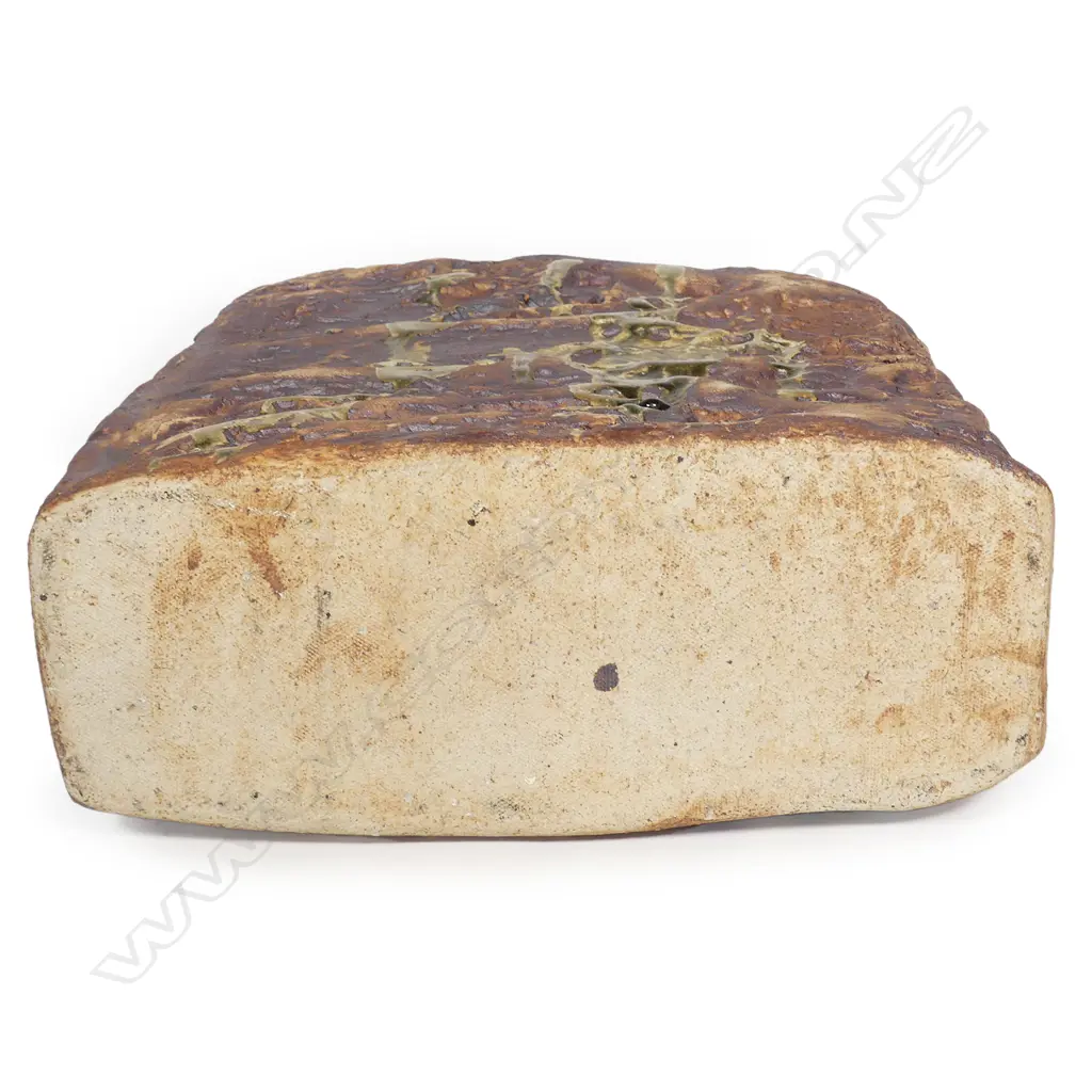 A Doreen Blumhardt rock impressed slab vase Image 1++