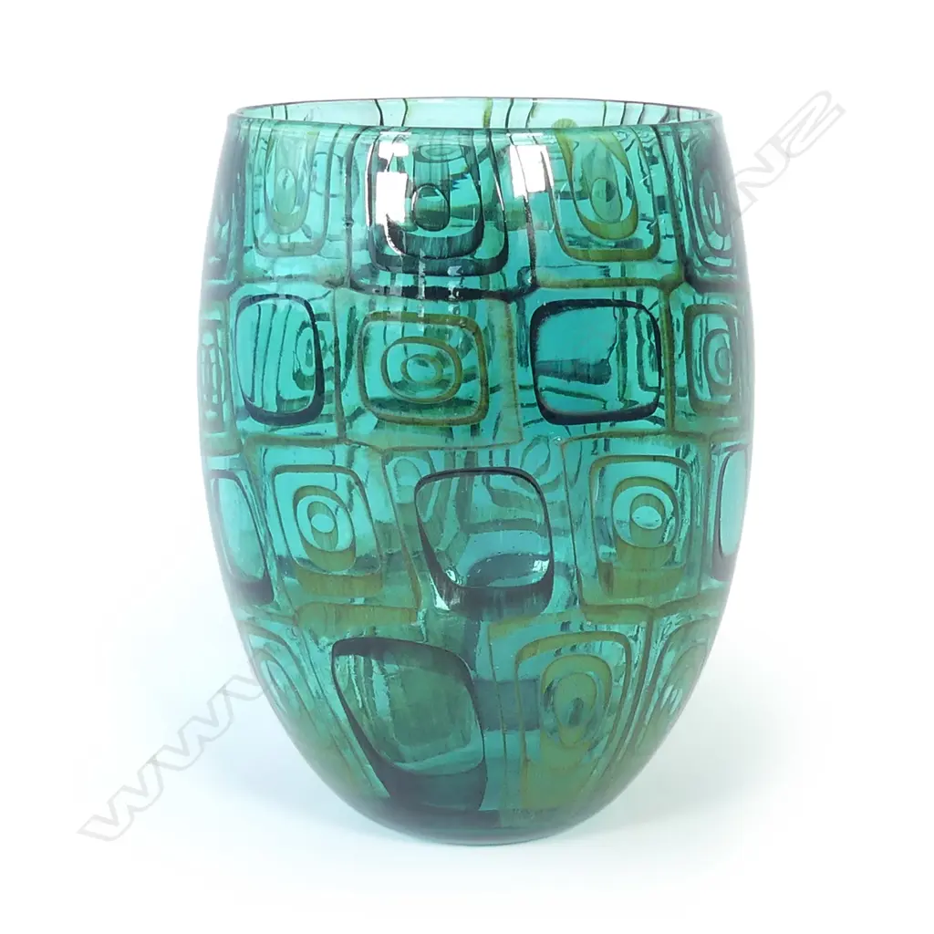 A Stephen Bradbourne glass 'Murrine' vase Image 1++