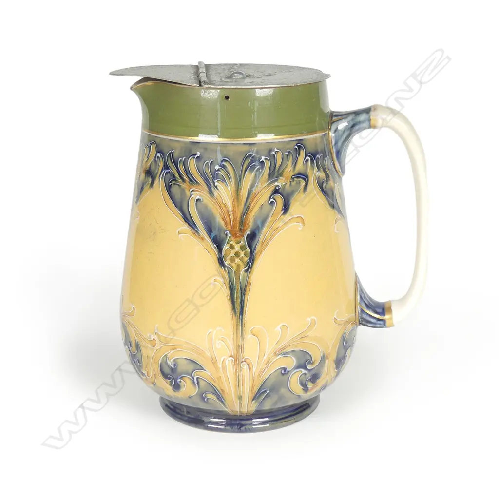 A Macintyre Moorcroft Florian ware jug Image 1++