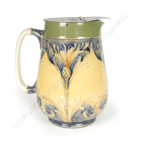 A Macintyre Moorcroft Florian ware jug