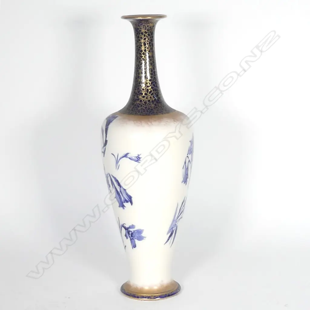 A tall Doulton Lambeth Faience vase Image 1++