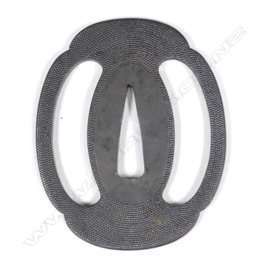 A Japanese tsuba