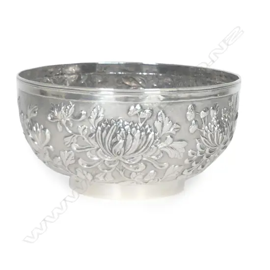 A Wang Hing & Co. Chinese silver bowl