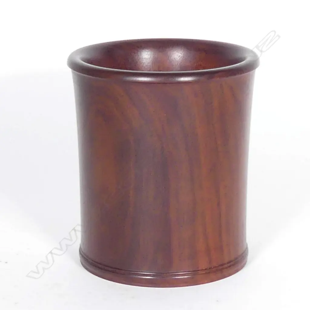 A rosewood brush pot Image 1++