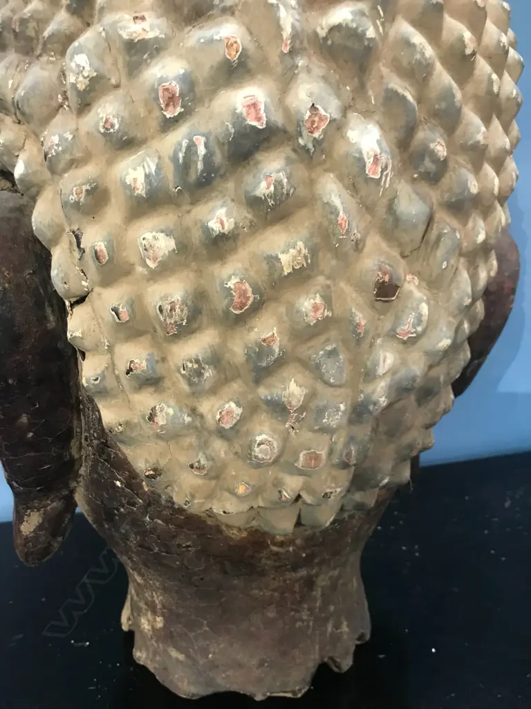 A large old Buddha head Image 1++