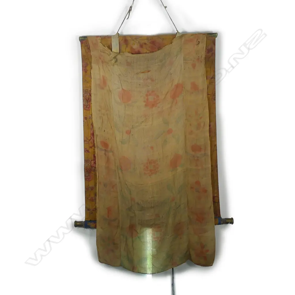 An antique Tibetan thangka Image 1++