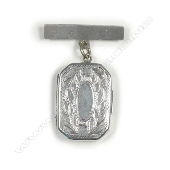 A George III silver vinaigrette