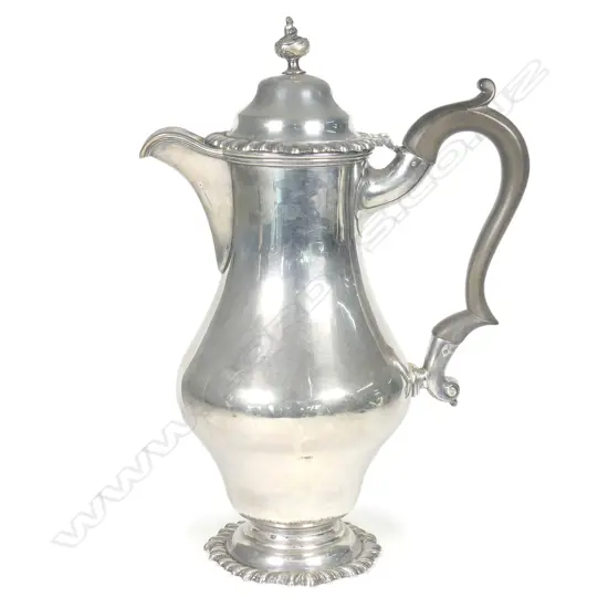 An Old Sheffield Plate hot water jug