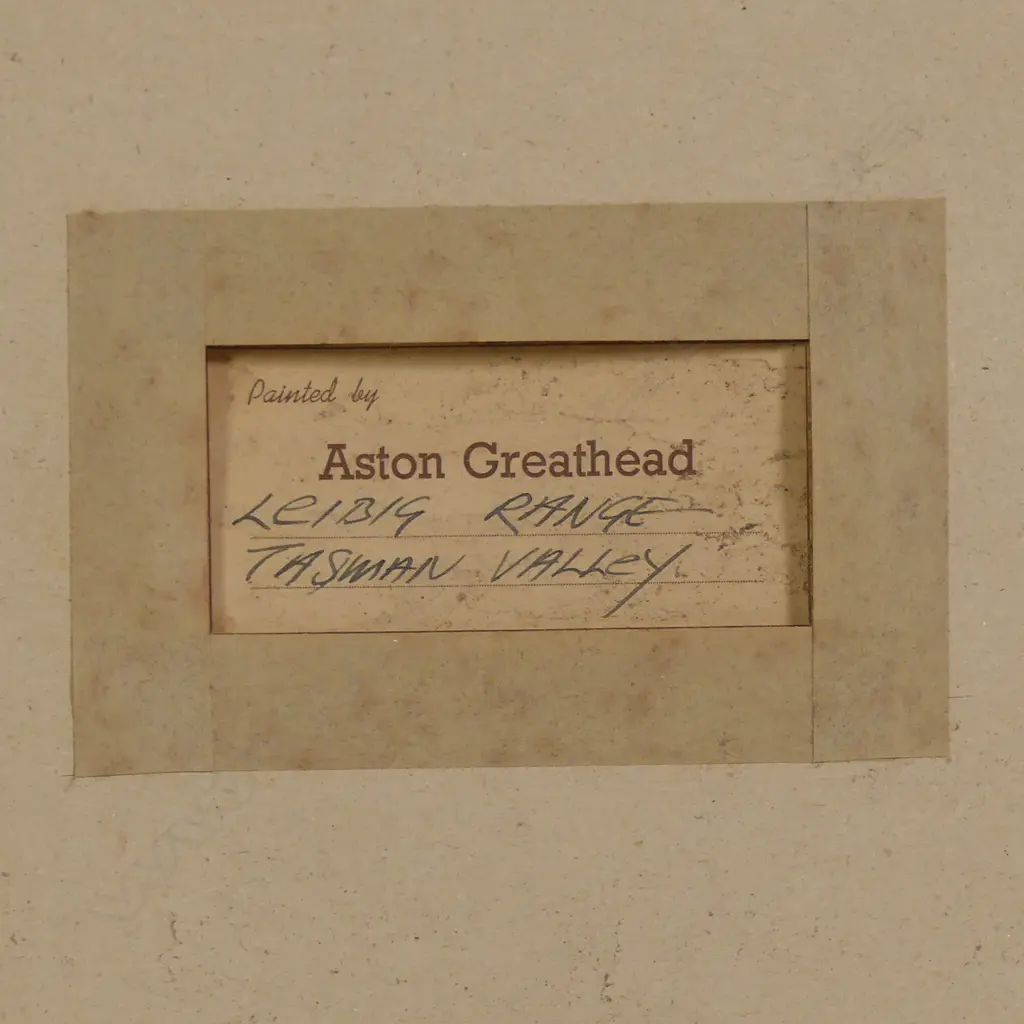 Aston Greathead (1921-2012) Image 1++