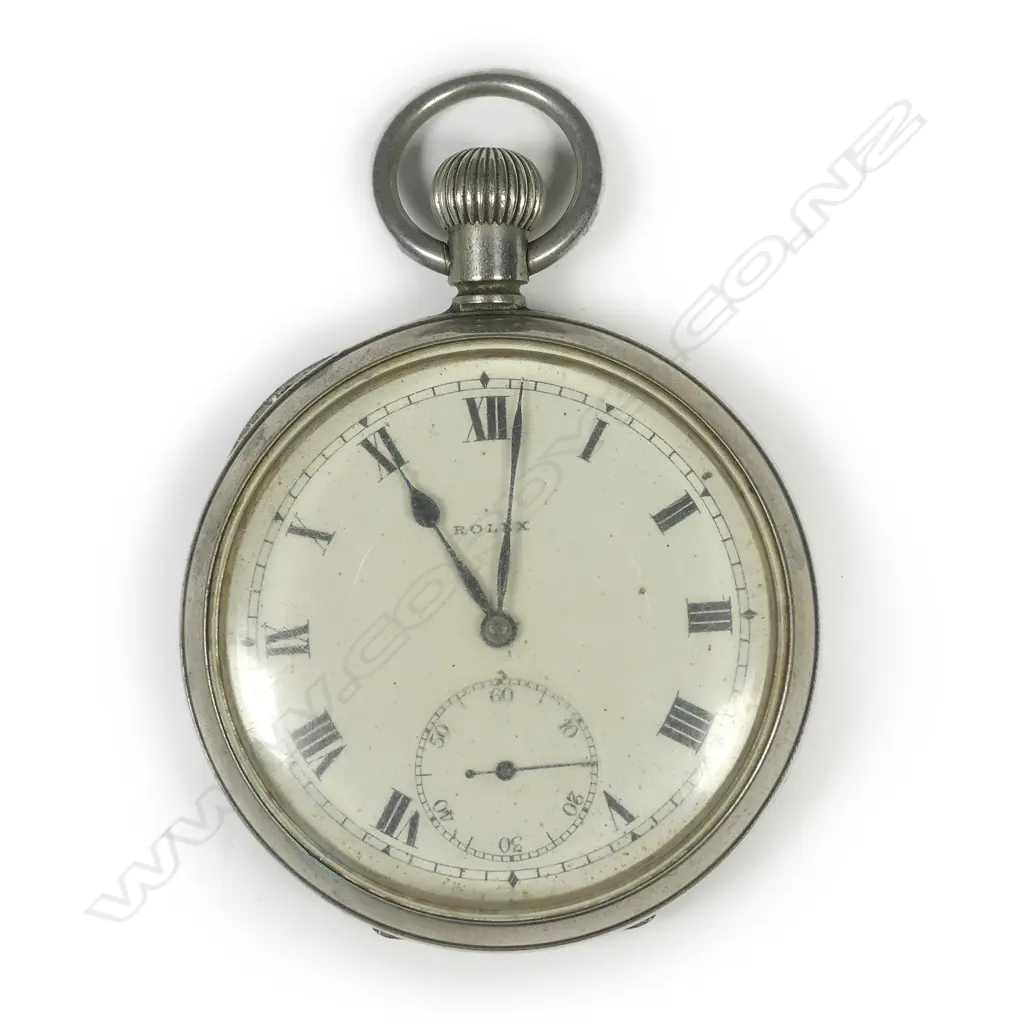 A c.1915 gent's Rolex open faced pocket watch Image 1++